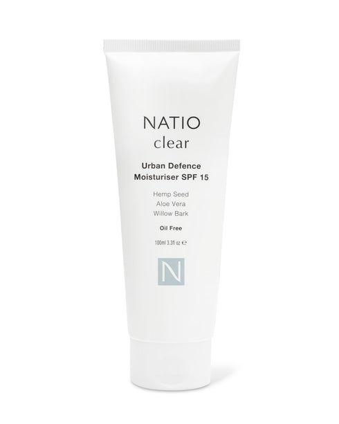 NATIO Clear Urban Defence Moist SPF15 100ml-Matakana Pharmacy